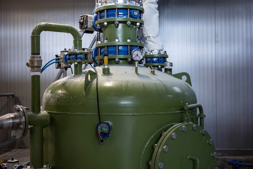 Industrial pressure vessel and piping for a pneumatic conveying system design